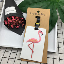 Load image into Gallery viewer, Travel Accessories Creative Luggage Tag Animal Cartoon Silica Gel Suitcase ID Addres Holder Baggage Boarding Portable Label LT20
