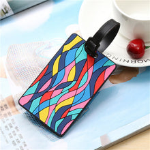 Load image into Gallery viewer, Travel Accessories Creative Luggage Tag Animal Cartoon Silica Gel Suitcase ID Addres Holder Baggage Boarding Portable Label LT20
