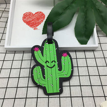 Load image into Gallery viewer, Travel Accessories Creative Luggage Tag Animal Cartoon Silica Gel Suitcase ID Addres Holder Baggage Boarding Portable Label LT20
