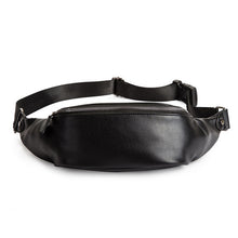 Load image into Gallery viewer, Fashion Soft PU Leather Men Belt Bag Unisex High-quality Waterproof Waist Bags New Men's Crossbody Chest Bag Boys Shoulder Bags
