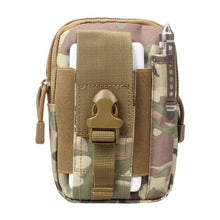 Load image into Gallery viewer, Men Waist Bag Canvas Fanny Pack Belt Phone Drop Leg Bags Military Zipper Waterproof Phone Waist Packs 6.8 inch Cellphone Bum Bag
