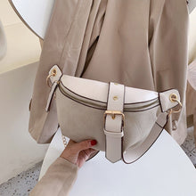Load image into Gallery viewer, Fashion Chain Fanny Pack Banana Waist Bag New Brand Belt Bag Women Waist Pack PU Leather Chest bag Belly Bag
